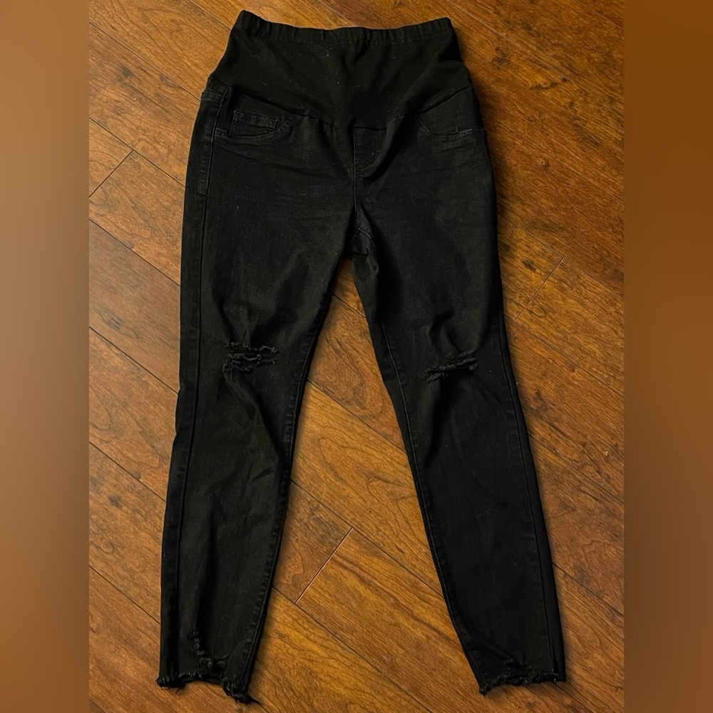 Maternity denim